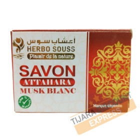 Savon musc blanc