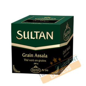 Green tea Grain Assala (200 g) - Sultan