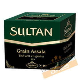 Green tea Grain Assala (500 g) - Sultan